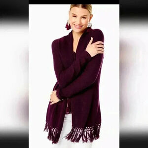 Lilly Pulitzer EUC Tatum Fringe Cardigan